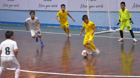 Loại Hà Nội, Thanh Hóa gặp SLNA ở chung kết U9 toàn quốc Toyota Cup 2022